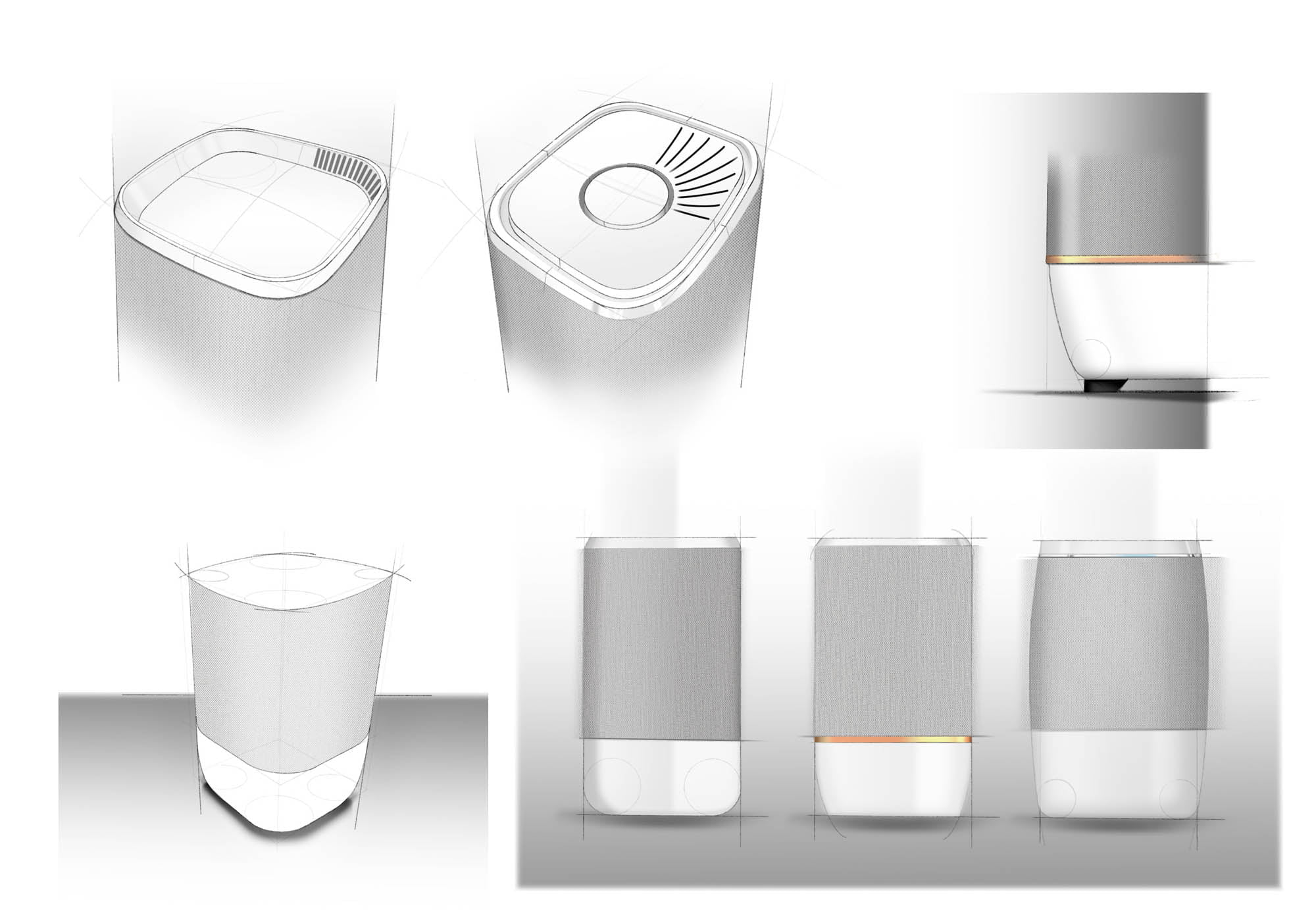 Vodafone Ultra Hub Industrial Design Final Product Concept Visual
