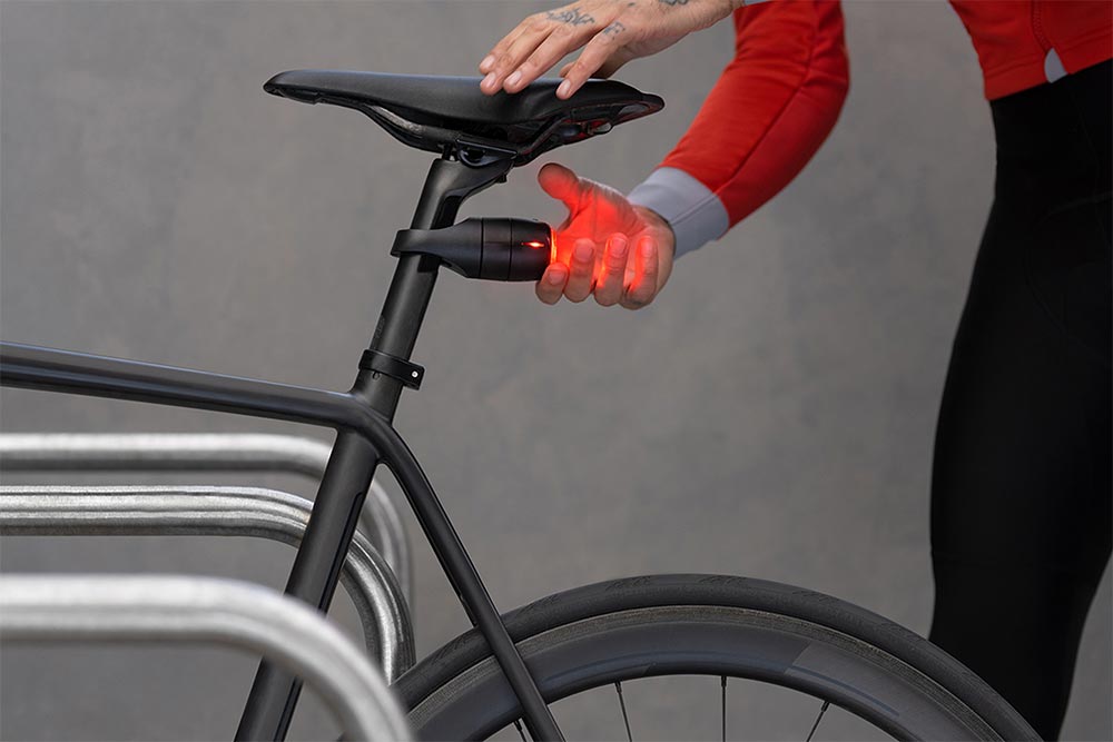 Vodafone bike light and tracker